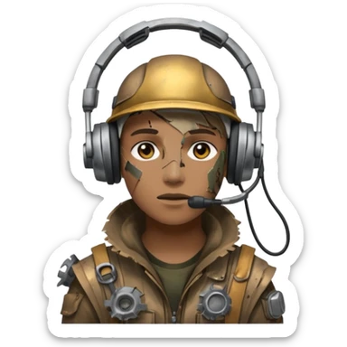 débrouille post apocalyptique ferraille twitch sticker