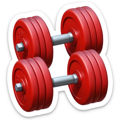 Dumbbell small 1 kg sticker