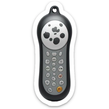 Dog training clicker sticker