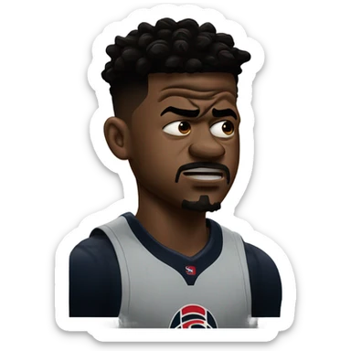 Jimmy butler crying sticker
