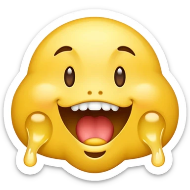 drooling emoji sticker