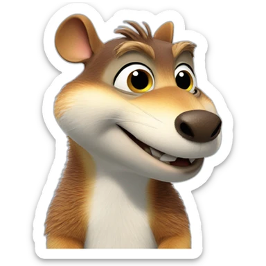 Scrat Ice glace sticker