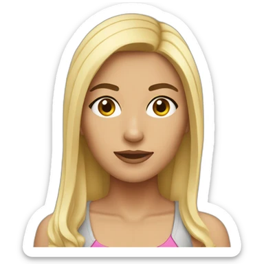 natasha febres mujer marketing sticker