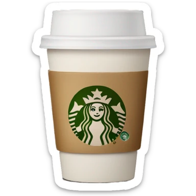 starbucks coffee sticker