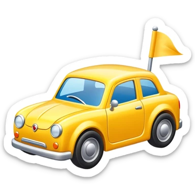 Children's car sticker