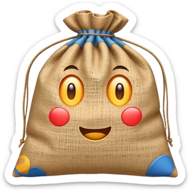 square sack  sticker