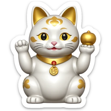 maneki-neko sticker