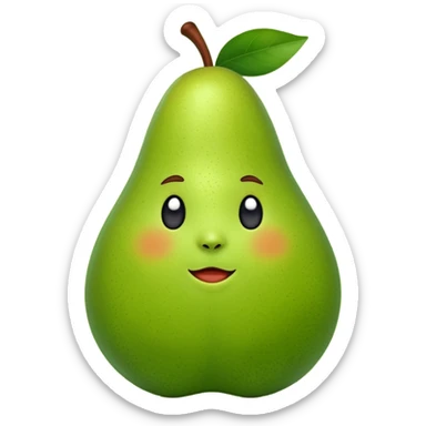 Pear sticker
