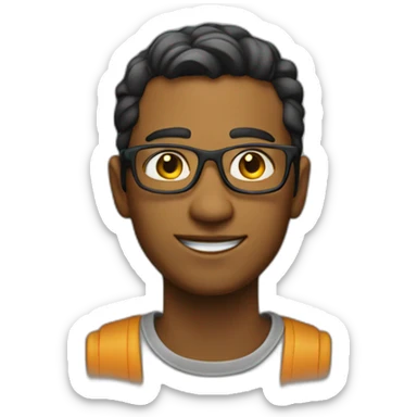 20 years old techie sticker