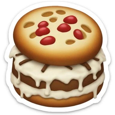 Christmas food  sticker