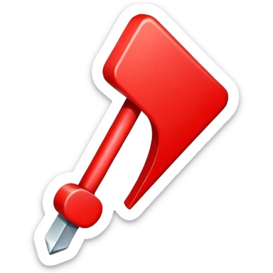 Red exclamation mark sticker