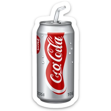 diet coke can sticker