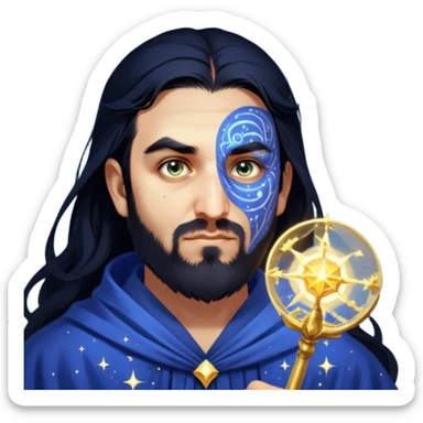 Cosmic Wizard sticker