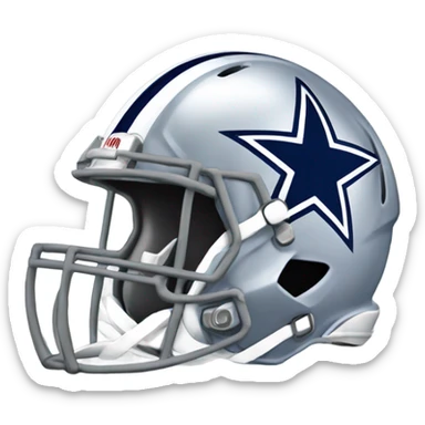 Dallas Cowboys helmet  sticker
