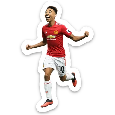 Jesse Lingard celebration sticker