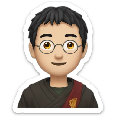 Harry potter mongole sticker