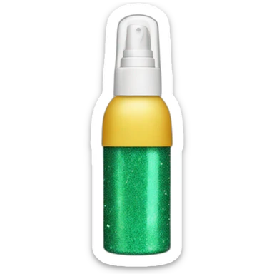 GLITTER SPRAY sticker