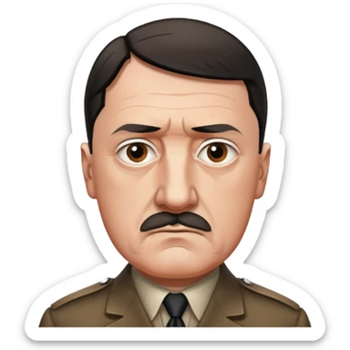 Adolf hitler sticker