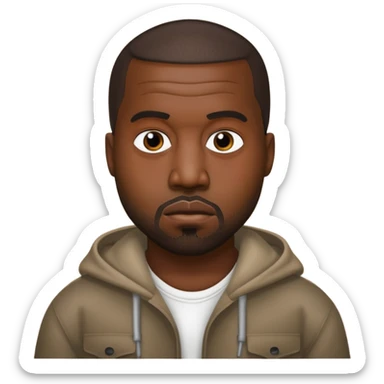 kanye west sticker