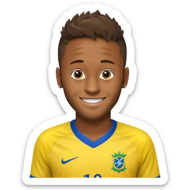 Neymar en Brasil  sticker
