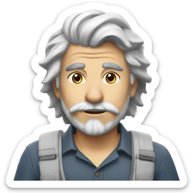 fiocco grigio sticker