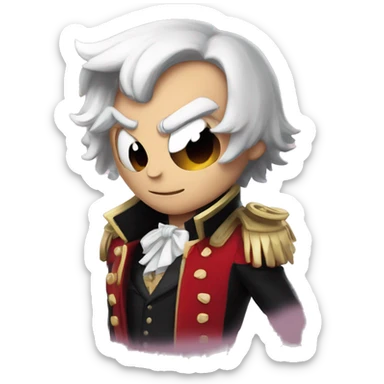 Valentino of hazbin hotel  sticker