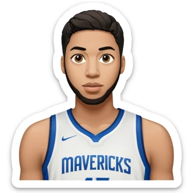 Anthony Davis Dallas mavricks sticker