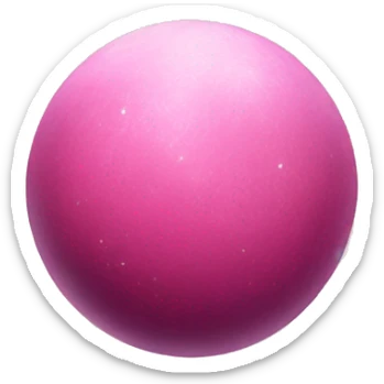 pink planet sticker