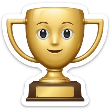 swimming trophy sticker