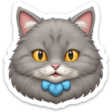 tom cat sticker