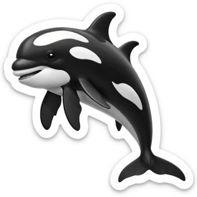orca emoji sticker