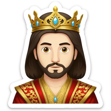 A turkish Sultan HE IS EXTREMELY INSANE AND CRAZY sticker