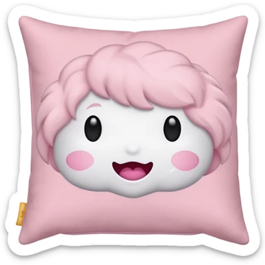 pillow pastel colors sticker