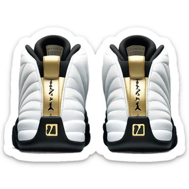Jordan 12s sticker