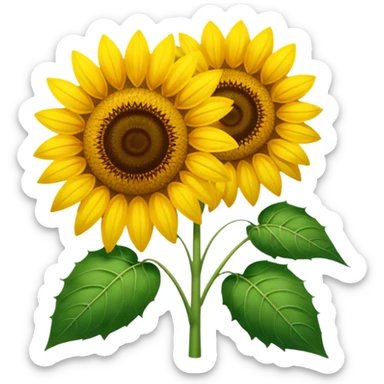 sunflower emoji png sticker