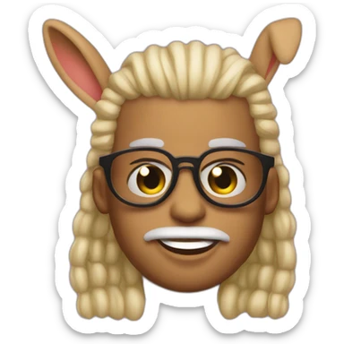 bad bunny reggaeton sticker