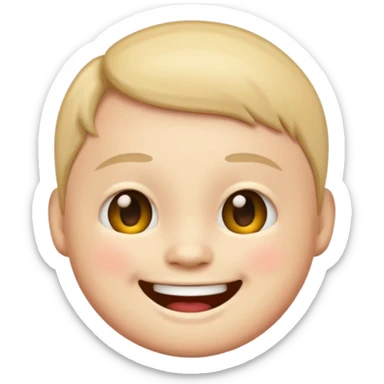 emoji with down syndrome  sticker