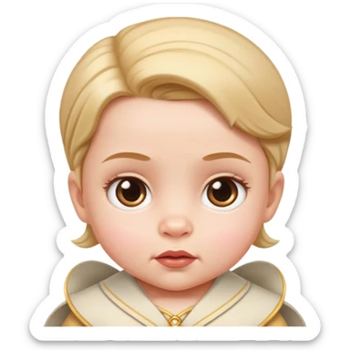baby regina focu tau sticker