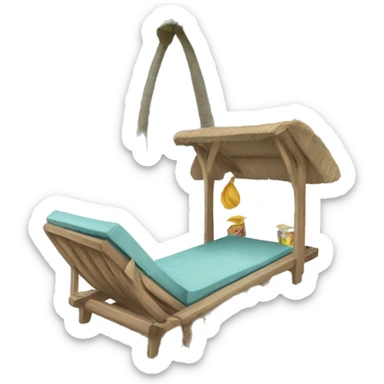 Bora bora island  sticker