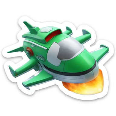 Planet Express delivery spacecraft  sticker