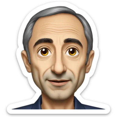 France Éric Zemmour political sticker