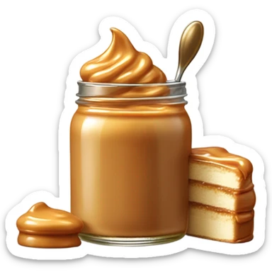 argentinian dulce de leche  sticker