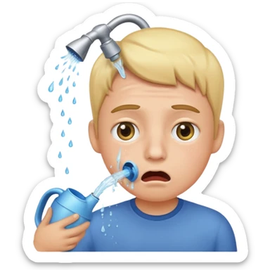 Make a person burping sticker