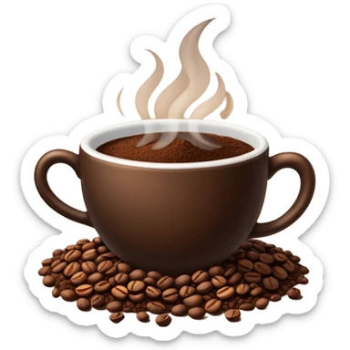 café de exportación, global sticker