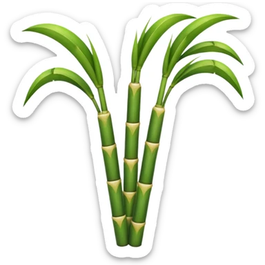 Sugarcane sticker
