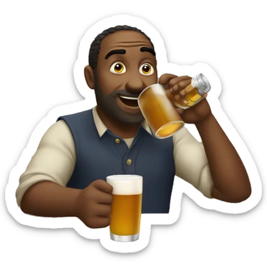 Sark drinking  sticker