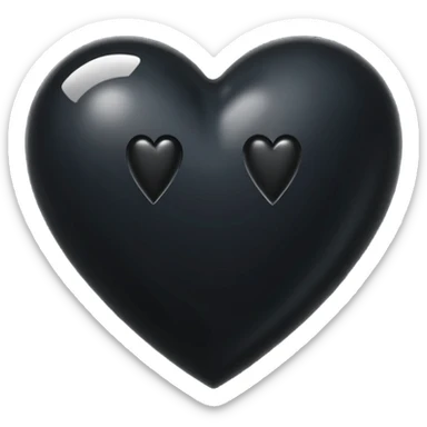 a emoji of a black hearth with inside text "zinjectra" sticker