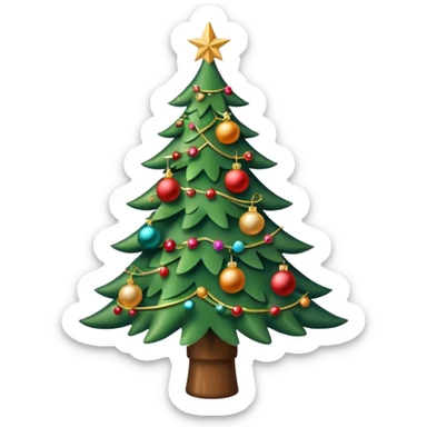 arbolito de navidad sticker