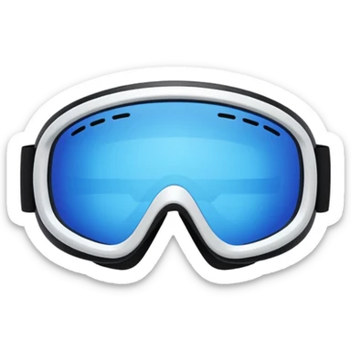 ski goggles sticker