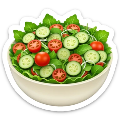 Bowl of Salad sticker
